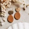 wild eden handmade polymer clay earrings handmade jewellery new zealand cottage core spring winter summer cute earrings