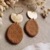 wild eden handmade polymer clay earrings handmade jewellery new zealand cottage core spring winter summer cute earrings