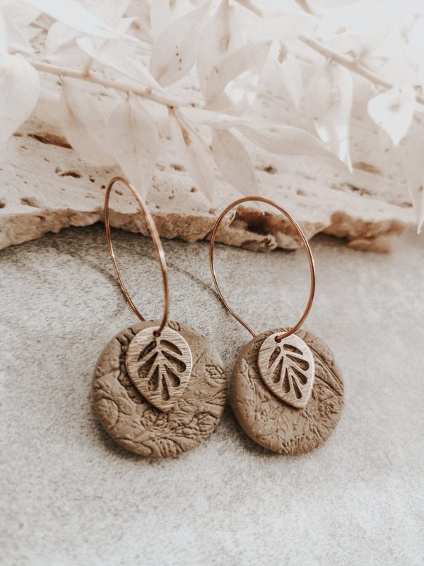 wild eden handmade polymer clay earrings handmade jewellery new zealand cottage core spring winter summer cute earrings