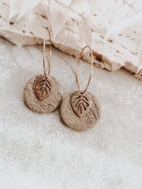 wild eden handmade polymer clay earrings handmade jewellery new zealand cottage core spring winter summer cute earrings